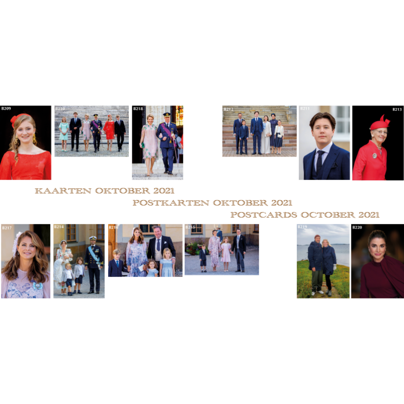 Kaarten Europa Oktober 2021